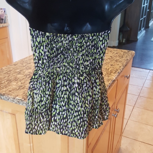 Volcom peplum sleeveless adorable top - Picture 4 of 4